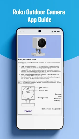 Roku Outdoor Camera App Guide Screenshot 3
