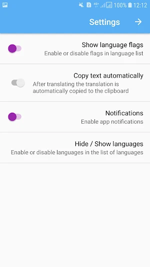 Lingua - Instant Translator Screenshot 0