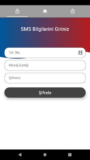 Şifreli SMS - Mesajını Koru Screenshot 1