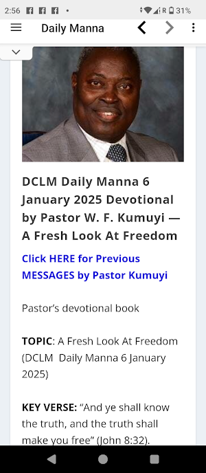 Daily Manna Devotional 2025 Screenshot 2