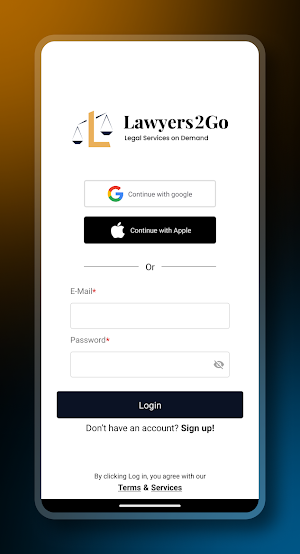 Lawyers2Go Screenshot 1