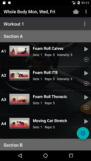 Lee Hayward Fitness Screenshot 2