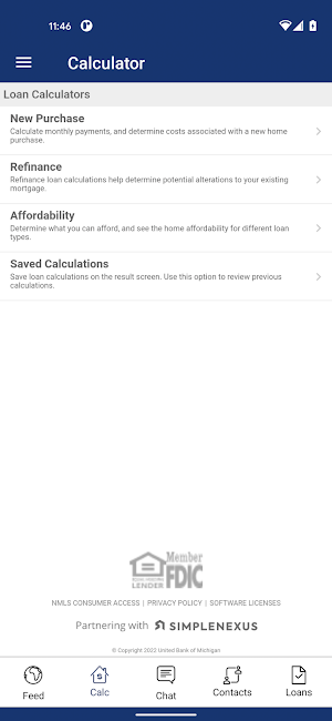 United Bank Mortgage Screenshot 1