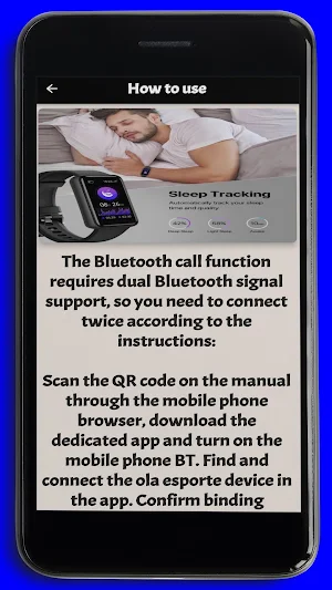 WalkerFit Smart Watch Guide Screenshot 0
