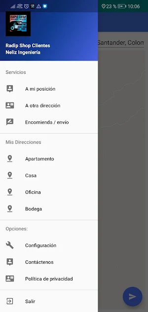 Rapid Shop Clientes Screenshot 2