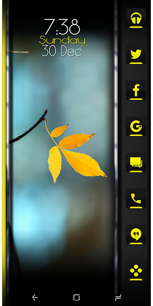Combo Yellow Dark v2 Icon Pack Screenshot 1