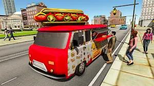 Hot Dog Delivery Food Truck Screenshot 1