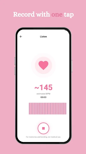 Baby Heartbeat Monitor: Bubli Screenshot 1