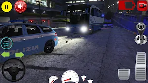 US Police Bus Simulator Games Screenshot 1