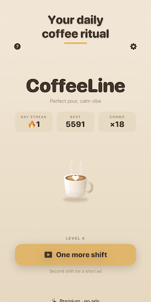 CoffeeLine: Barista Arcade Screenshot 3
