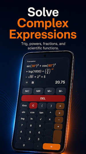 Calqen Scientific Calculator Screenshot 2