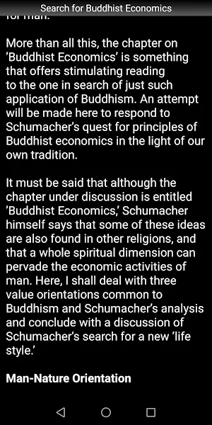 Search for Buddhist Economics Screenshot 2