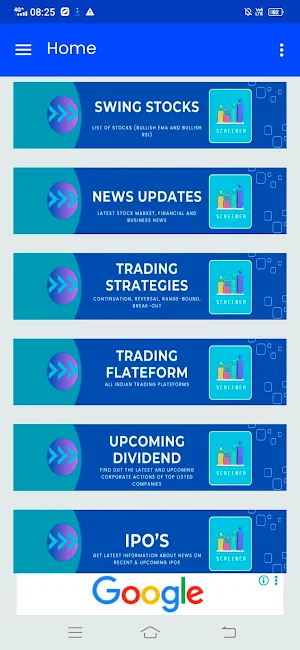 Chartink App Screenshot 1