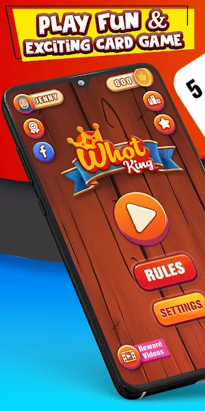 Whot King: Multiplayer Card Game free + offline Screenshot 0