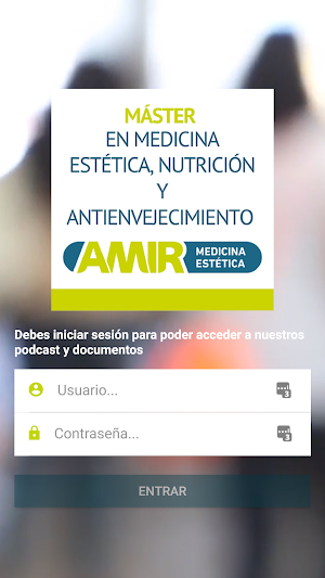 AMIR Máster Medicina Estética Screenshot 0