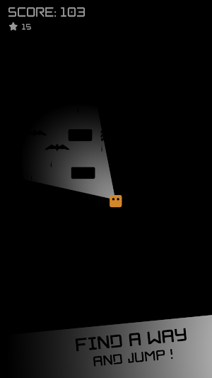 Darkness Jump: Sqube Doodle Screenshot 3