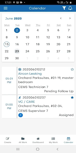 CEMS@FEO Screenshot 1