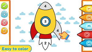 Coloring by numbers for kids Screenshot 1