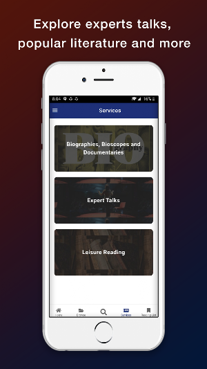 JCBOSEUST eLibrary Screenshot 3