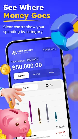 Easy Budget - Money Tracker Screenshot 2
