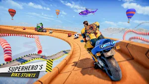 GT Bike Racing Stunt Bike Game Screenshot 1