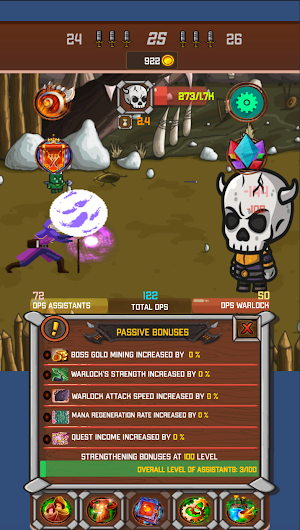 Immortal Warlock: IDLE Screenshot 3