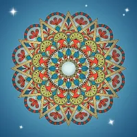 Mandala Pixel Color By Number