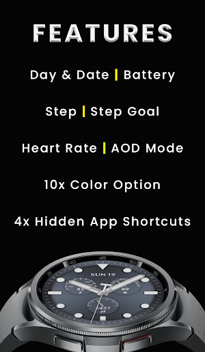 Aquamarine: Diver Watch Face Screenshot 2