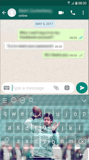 Russell Wilson Seahawks Keyboard 2020 For Lovers Screenshot 1