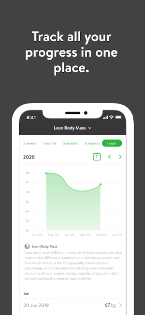 Enterprise Fitness App Screenshot 2