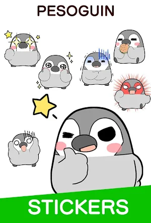 Pesoguin Stickers Free Screenshot 0