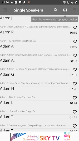 AA Speakers Free (Alcoholics) - AA Audio Tapes Screenshot 3