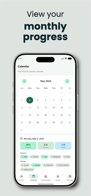 Daily Ibadah Tracker Screenshot 2