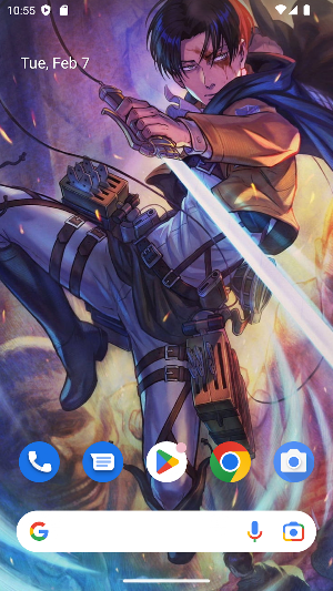 AOT Levi Ackerman Wallpaper screenshot 2