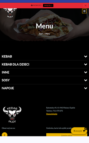Kebab u Pajdy Piekary Śląskie Screenshot 2