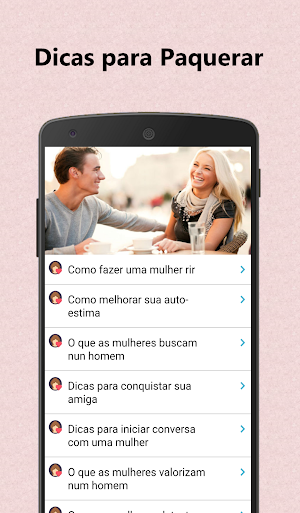 Conquistar a mulher - Manual da paquera Screenshot 1