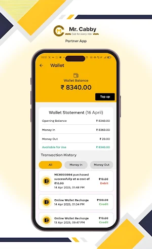 MrCabby Partners Screenshot 2