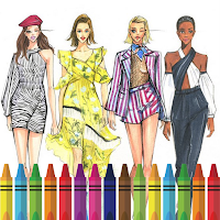 Fashion Designs Coloring Book