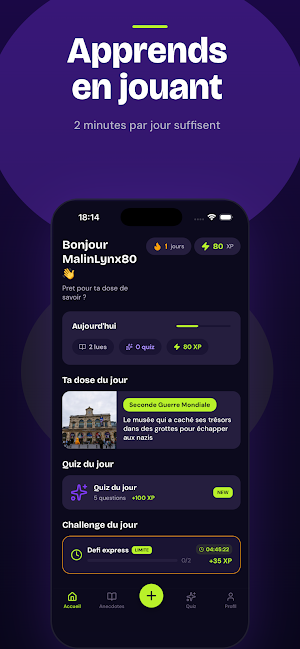 Lumi - Quiz & Anecdotes Screenshot 0