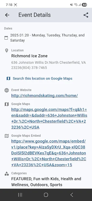 Richmond Events & Festivals Screenshot 2