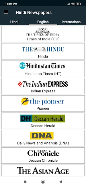 All Hindi Newspapers - Hindi News Screenshot 1