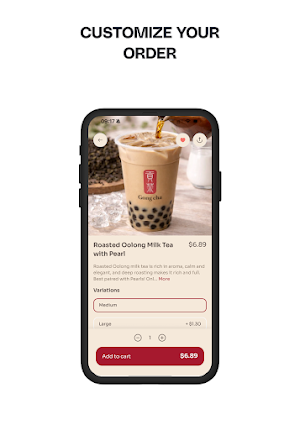 Gong cha New Westminster Screenshot 2