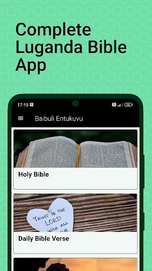 Luganda Bible Baibuli Entukuvu Screenshot 0