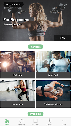 Dumbbell Workout Plan Screenshot 0