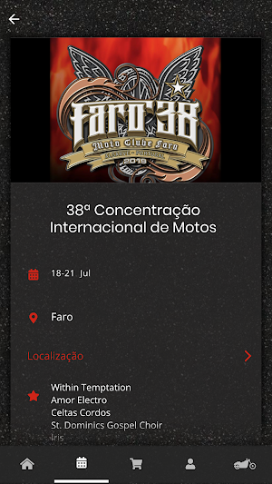 Moto Clube Faro Screenshot 2