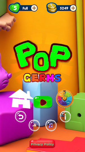 POP Germs - Match 3 Game Screenshot 1