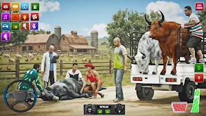 Animal Truck Simulator Game 3D Screenshot 3