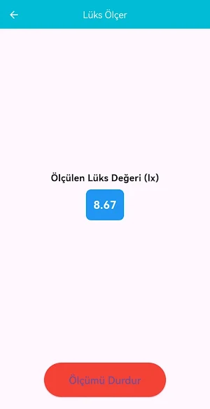Lüksmetre Screenshot 1