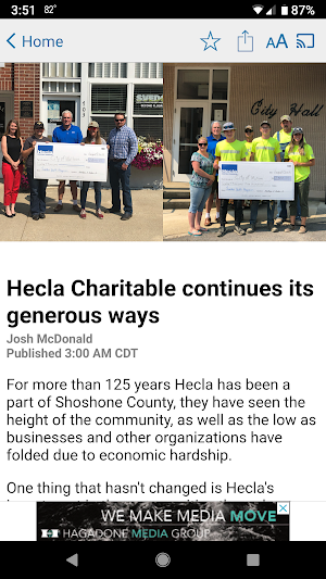 Shoshone News Press Screenshot 3