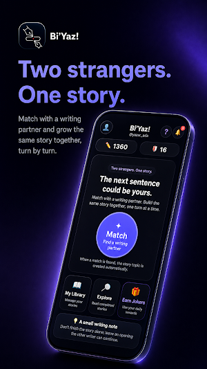 Bi'Yaz! – Write Together Screenshot 0